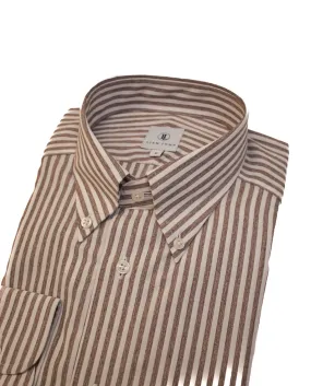 Mens Premium Stripe Sport Shirt - Liam John Brown