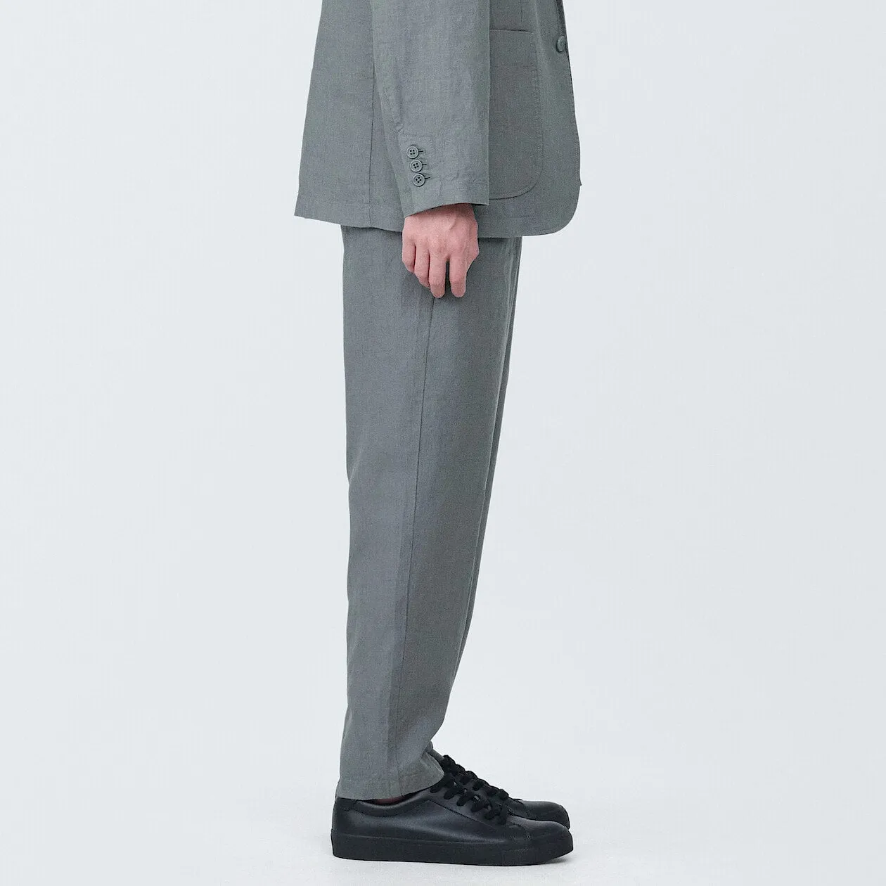 Linen Tapered Pants