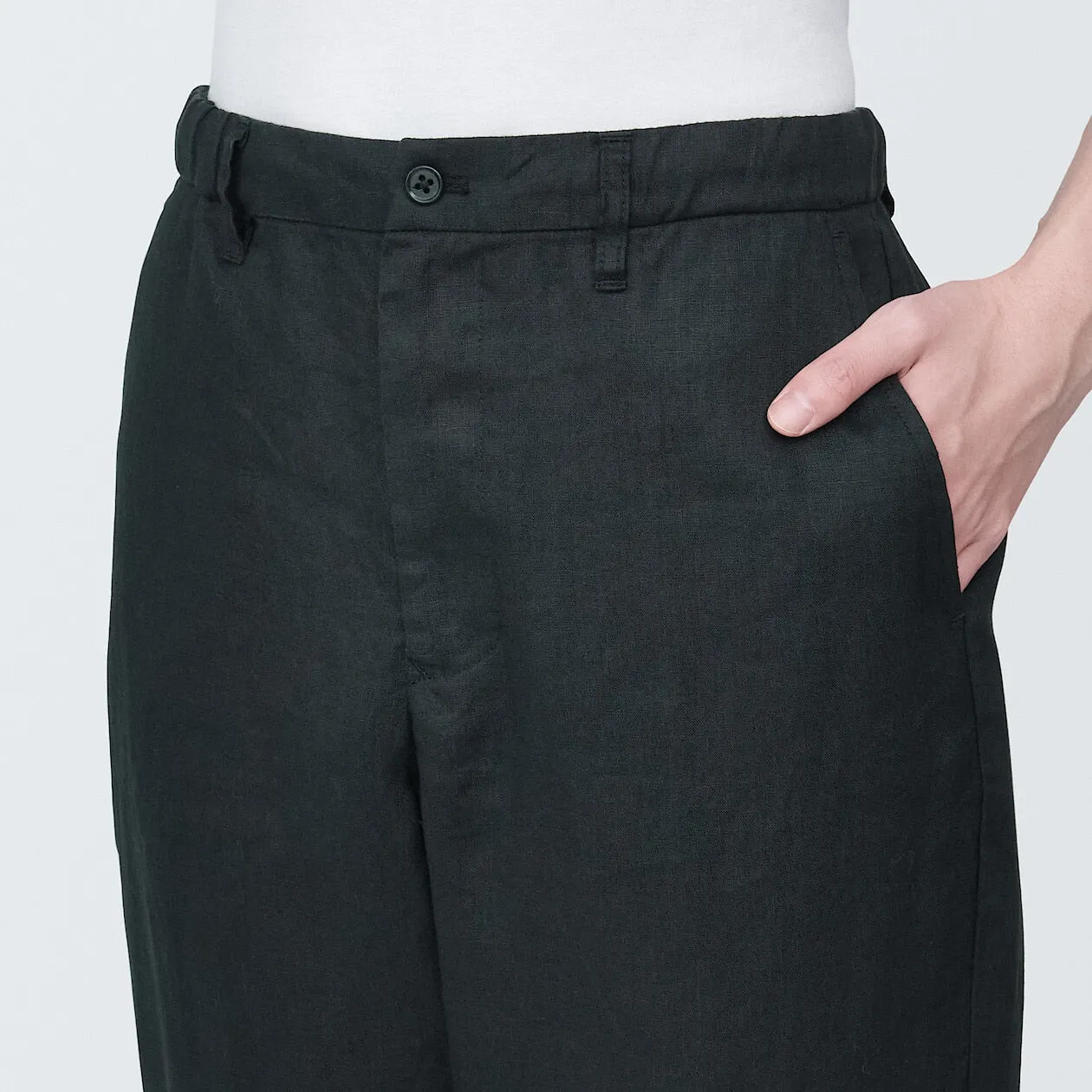 Linen Tapered Pants