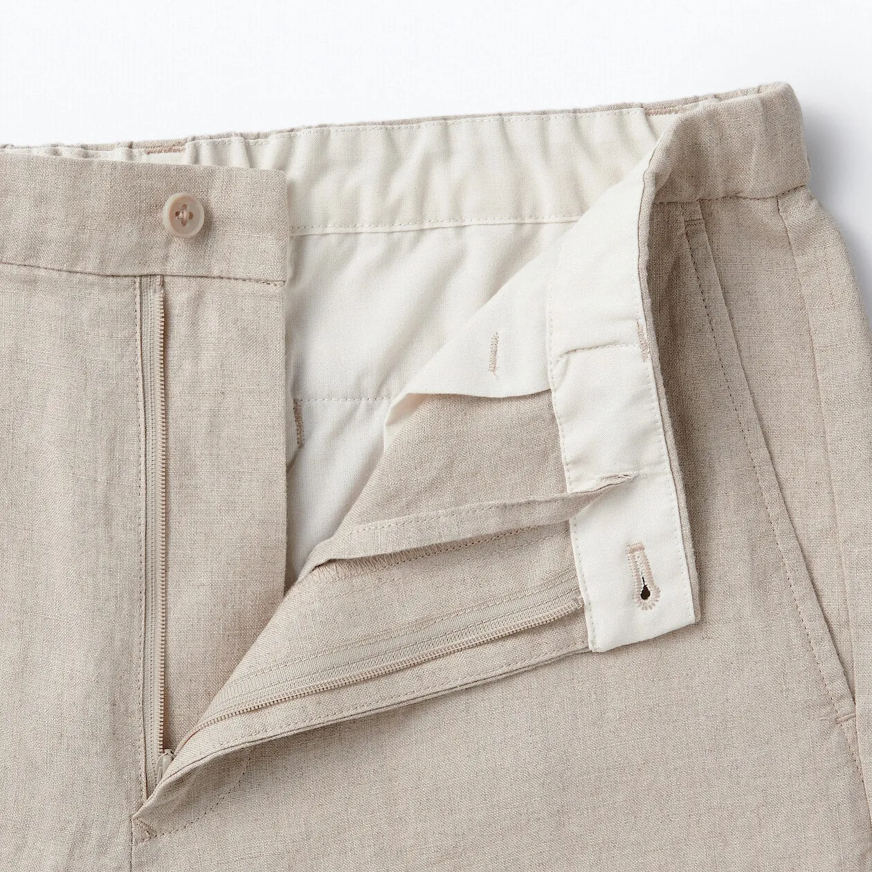 Linen Tapered Pants