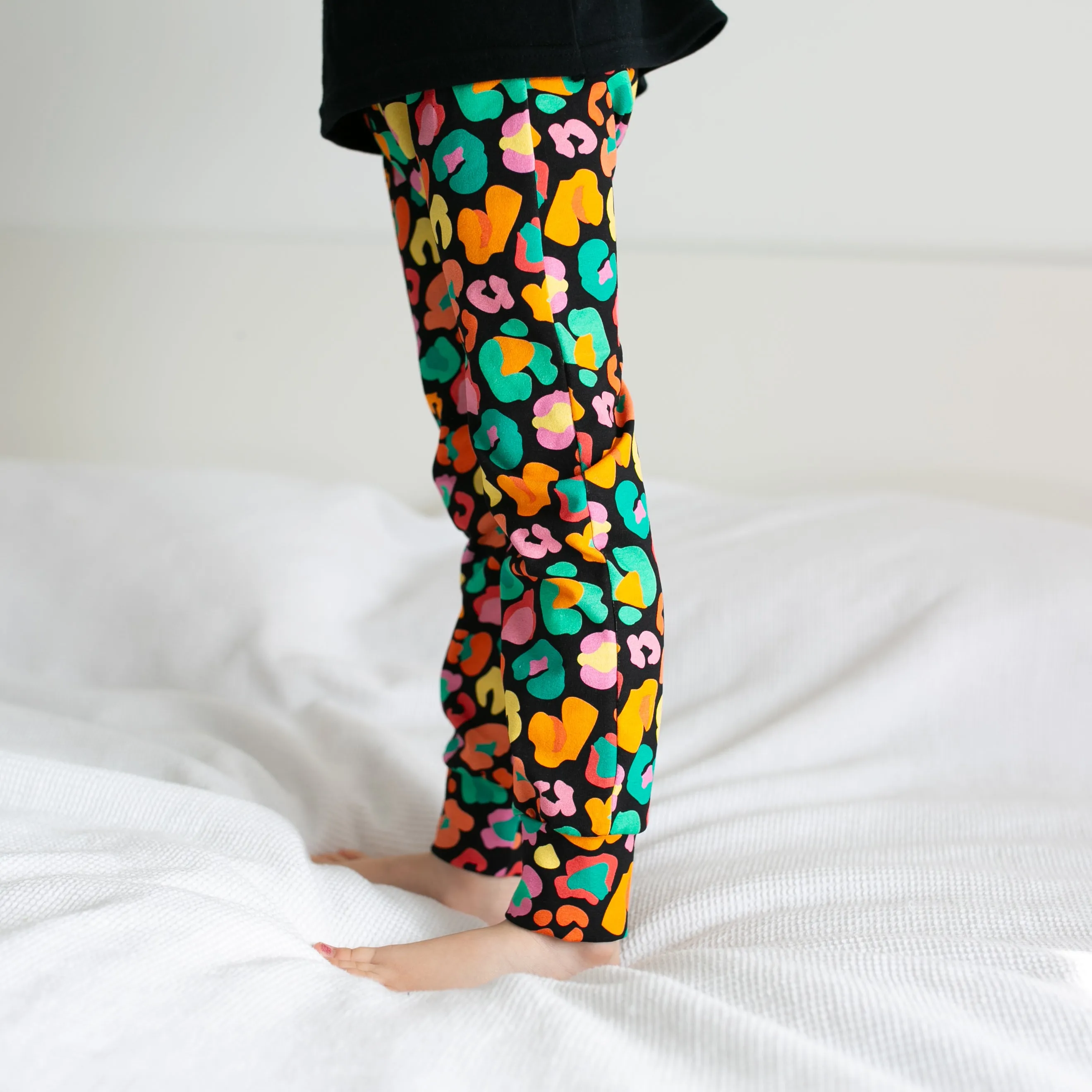 Liquorice leopard print leggings