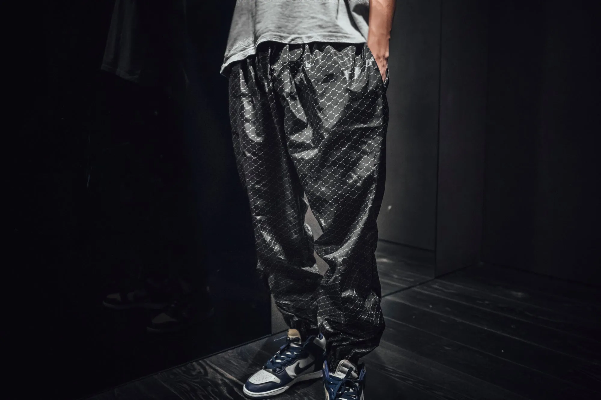 LUST Monogram-Camo Track Pants