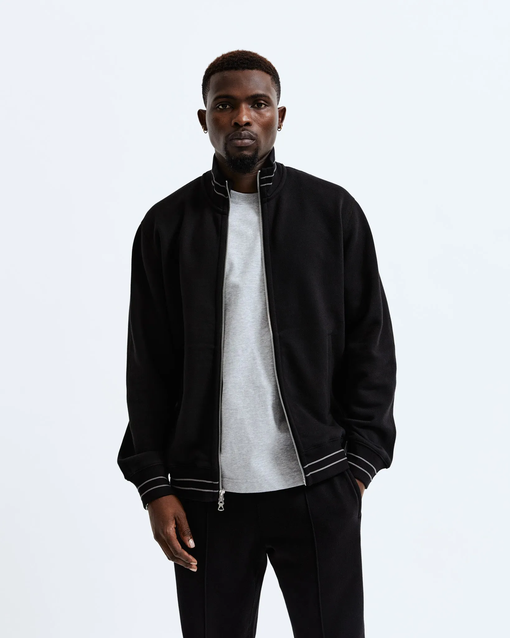 Midweight Fleece Track Jacket