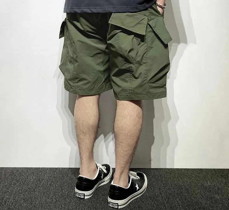 Multi-Pocket Cargo Shorts