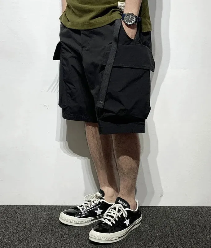 Multi-Pocket Cargo Shorts