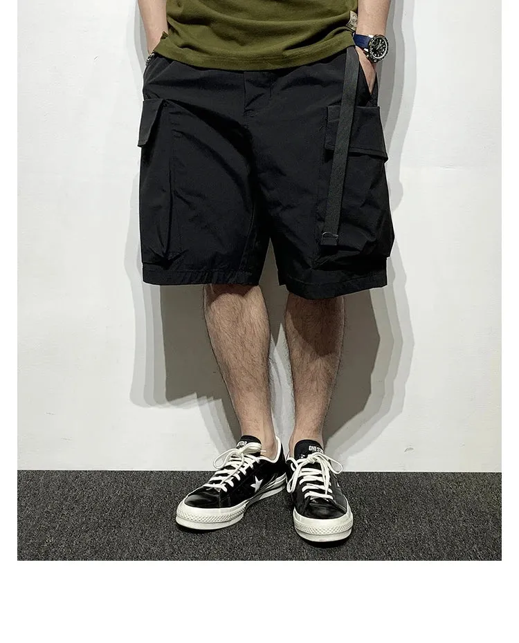 Multi-Pocket Cargo Shorts