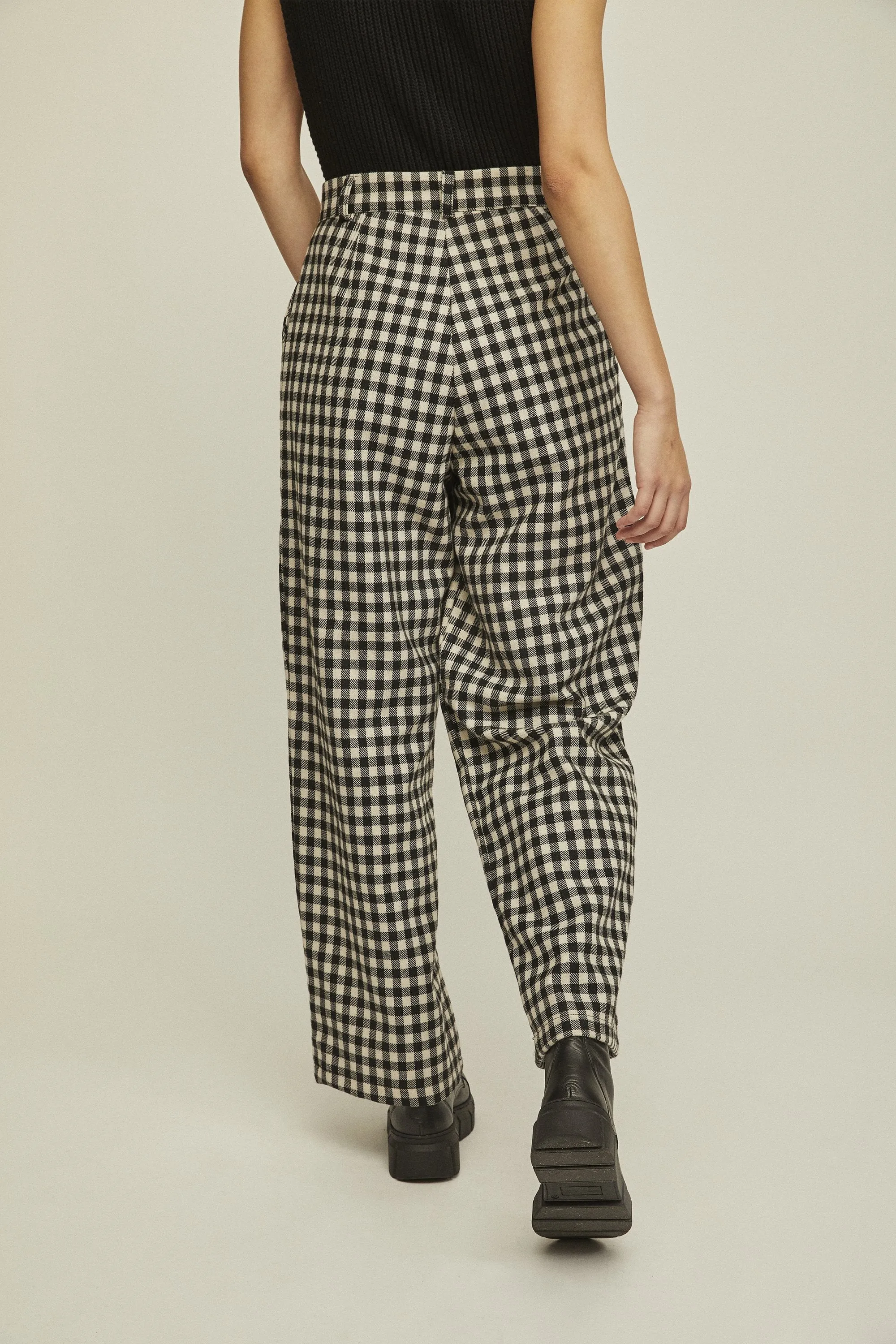 nati pants checkered