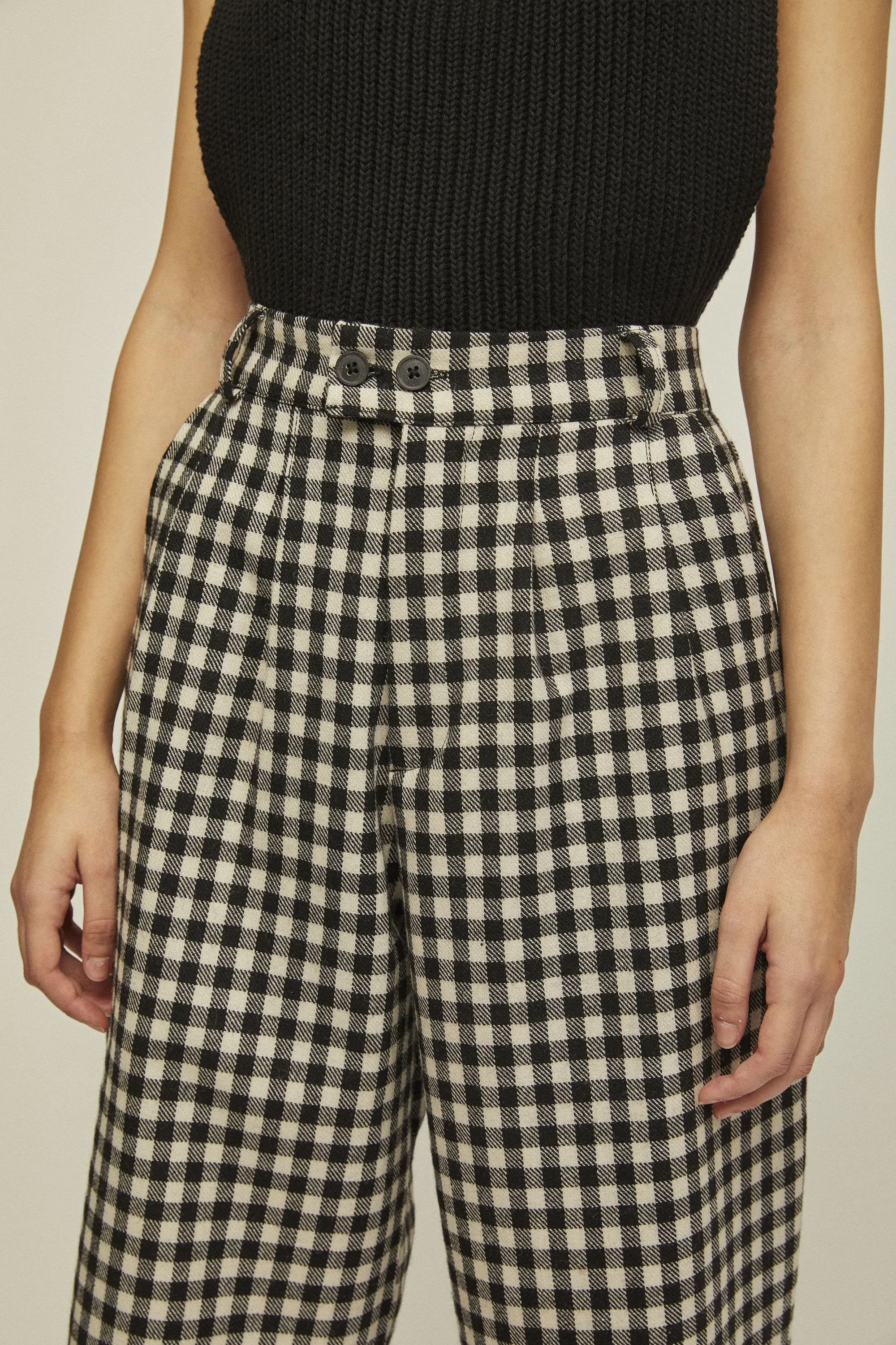 nati pants checkered