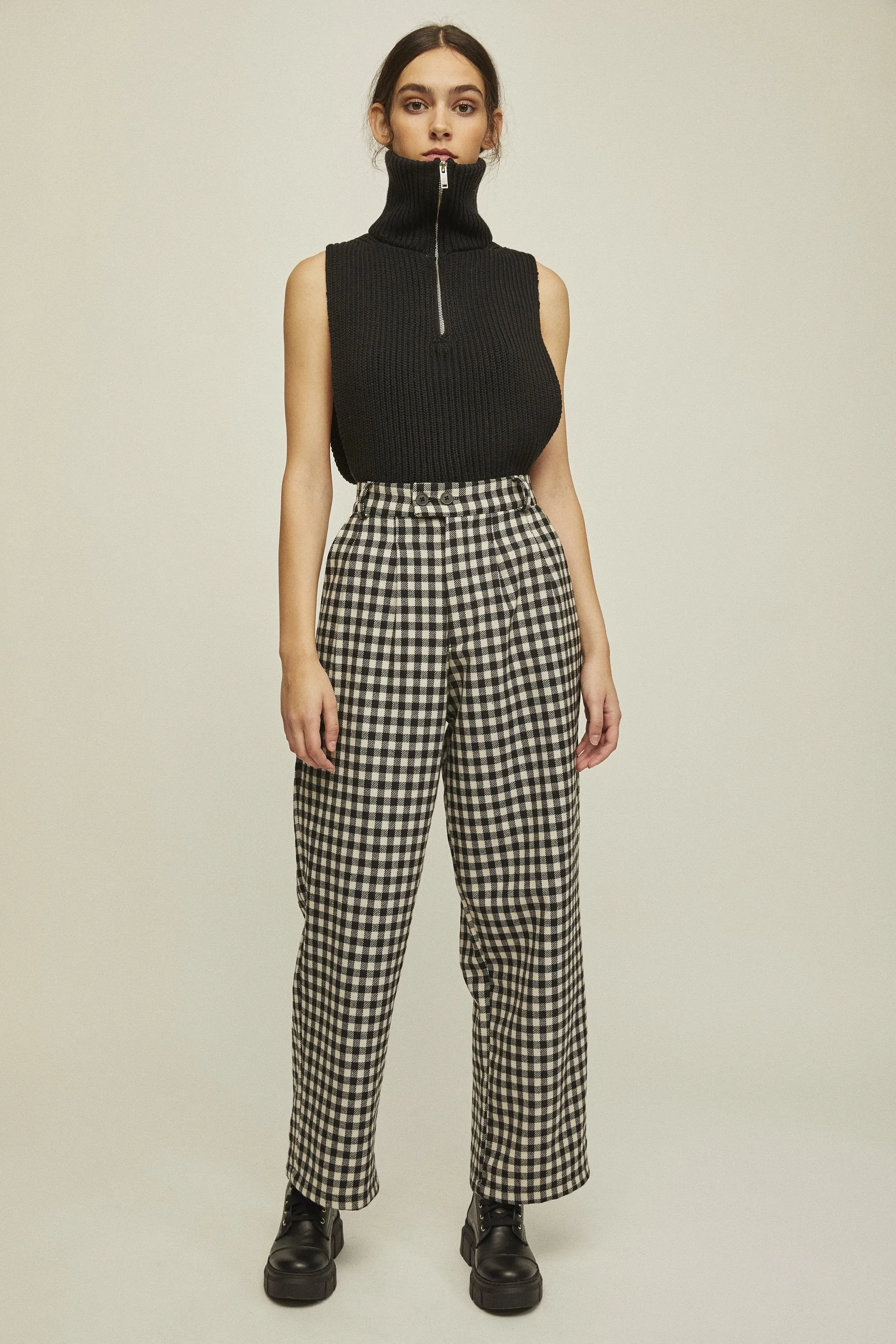 nati pants checkered