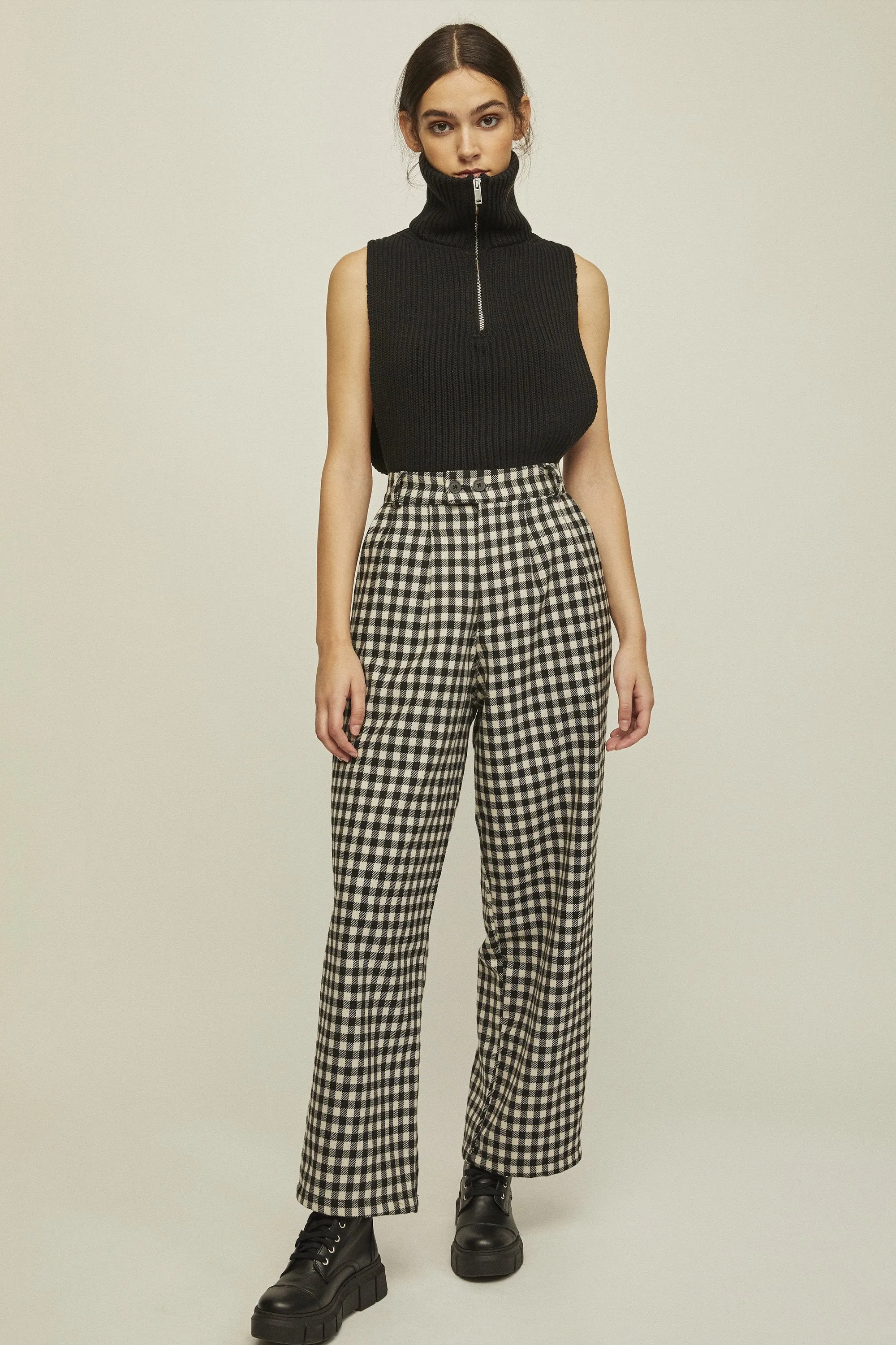 nati pants checkered