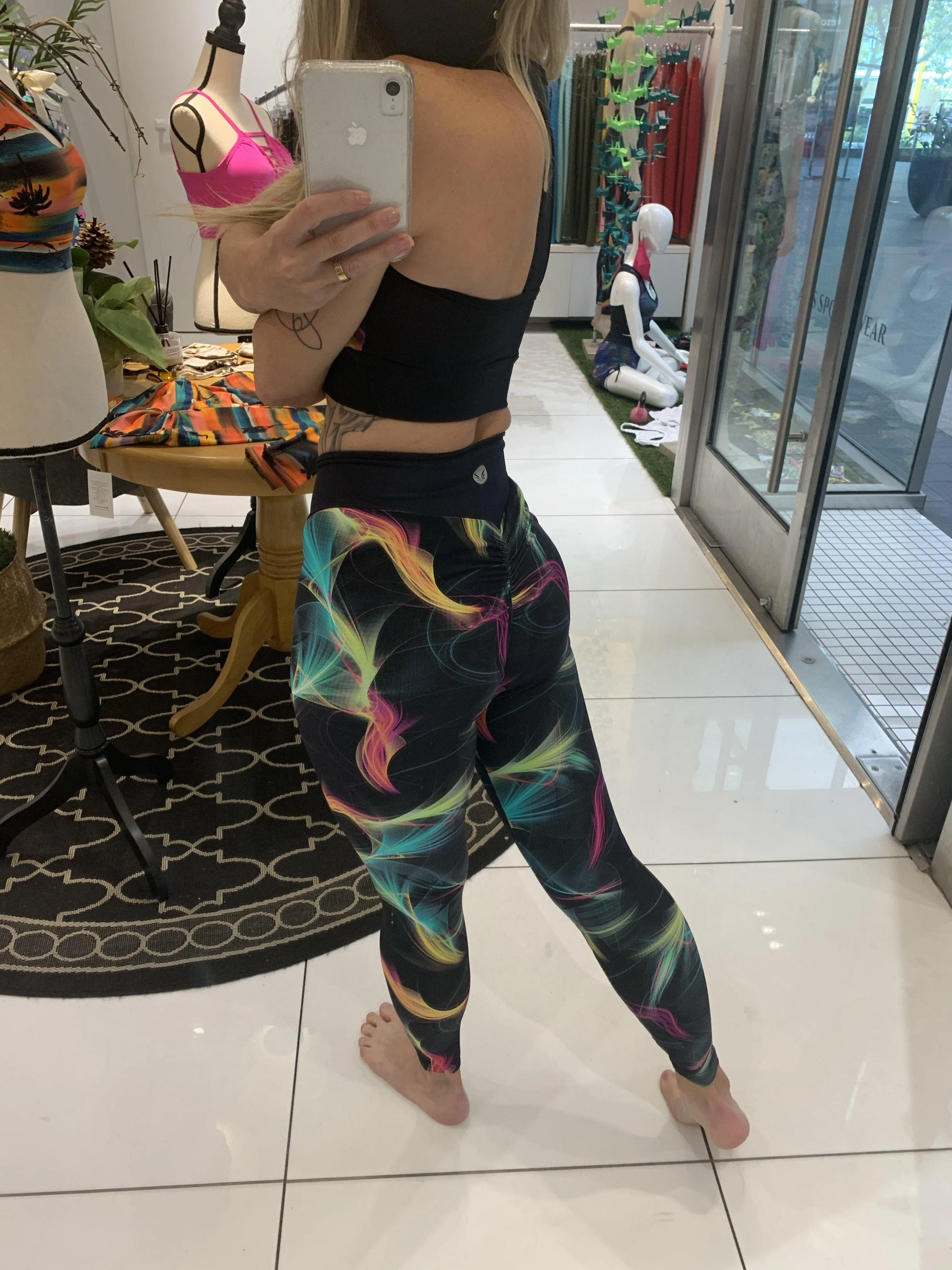 Neon Fluid Leggings