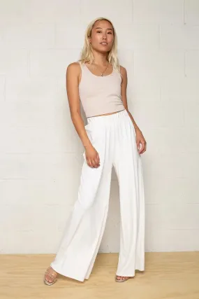 NLT - Georgia Pant | White