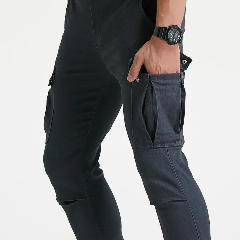 Outdoor Slim Motorcycle Riding Casual Men's Pants