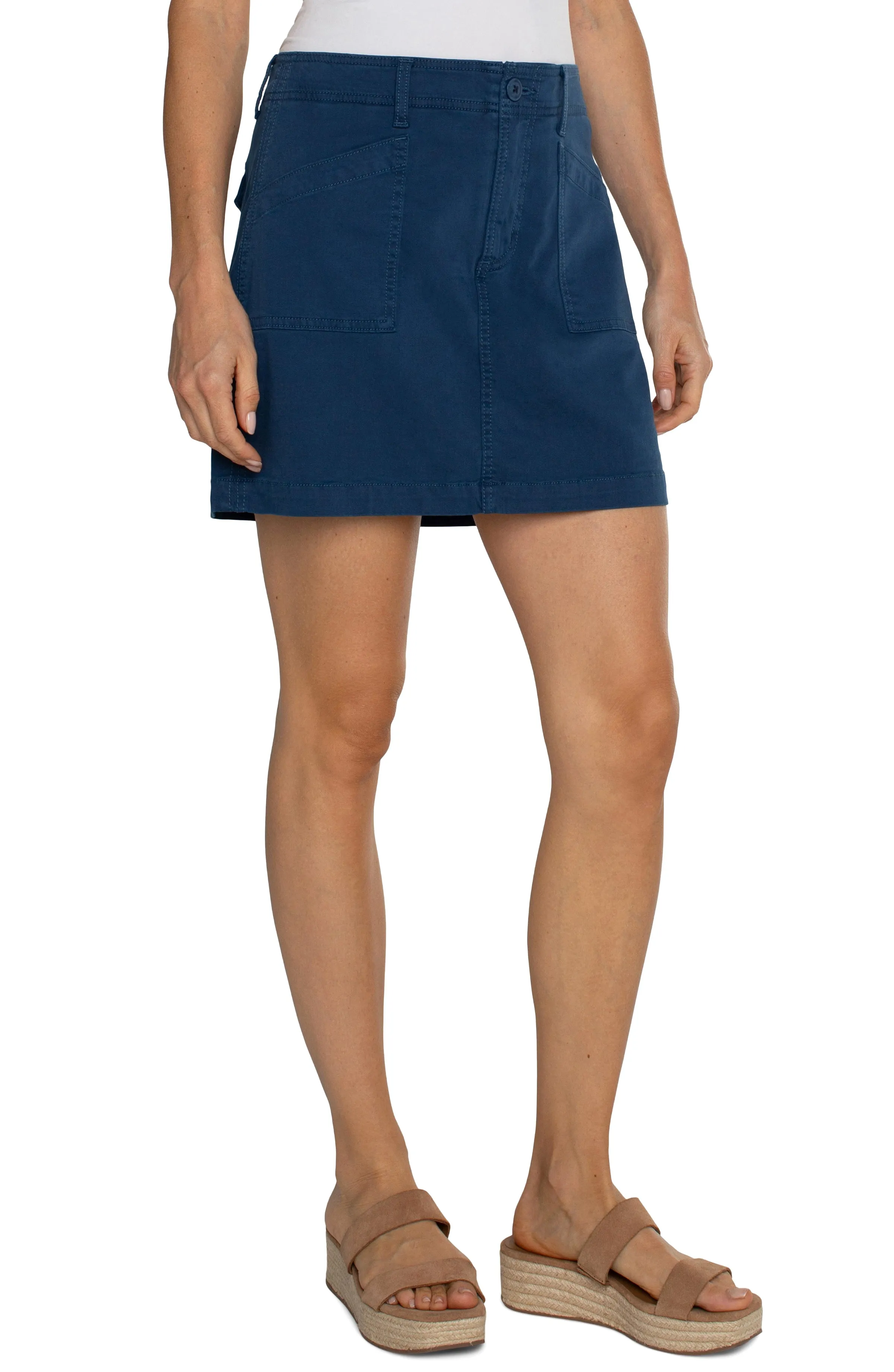 PETITE CARGO SKORT