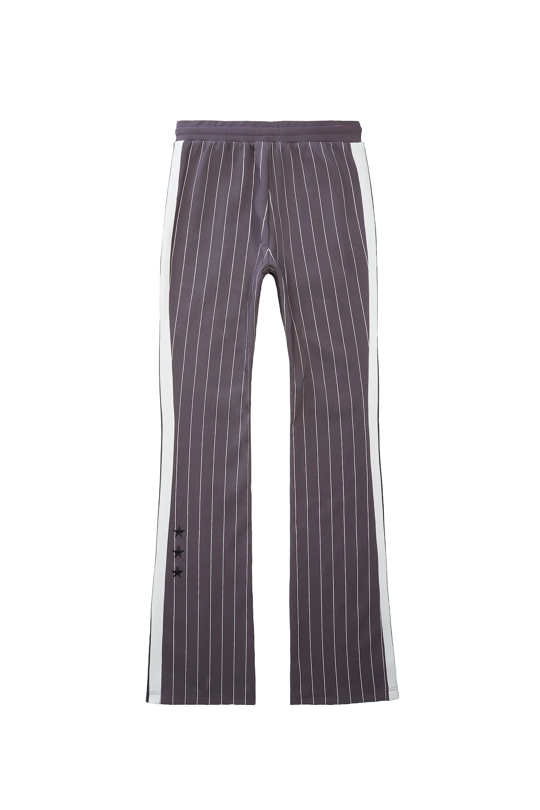 Pin Striped Varsity Track Pants - Pavement