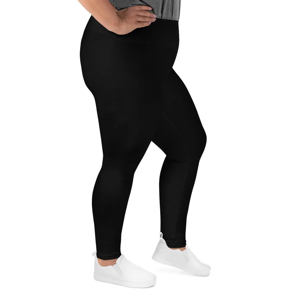 Plus Size Leggings Black