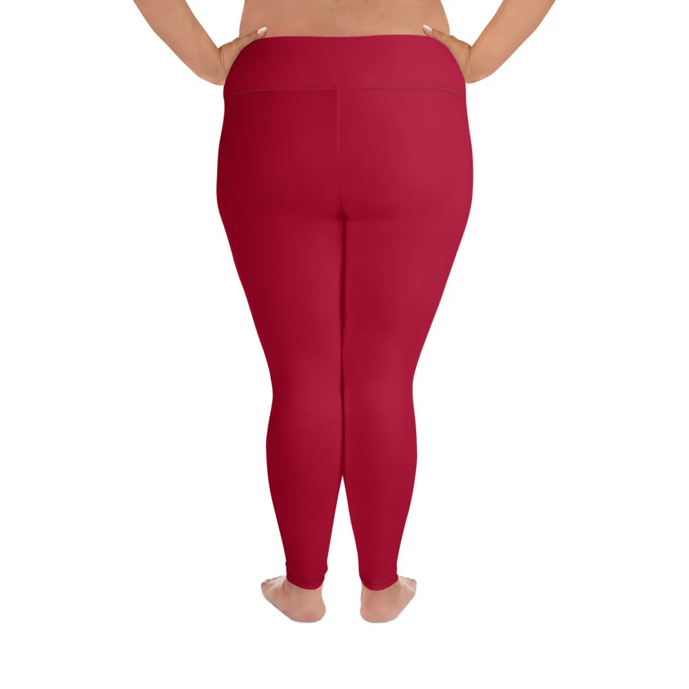 Plus Size Leggings Carmine