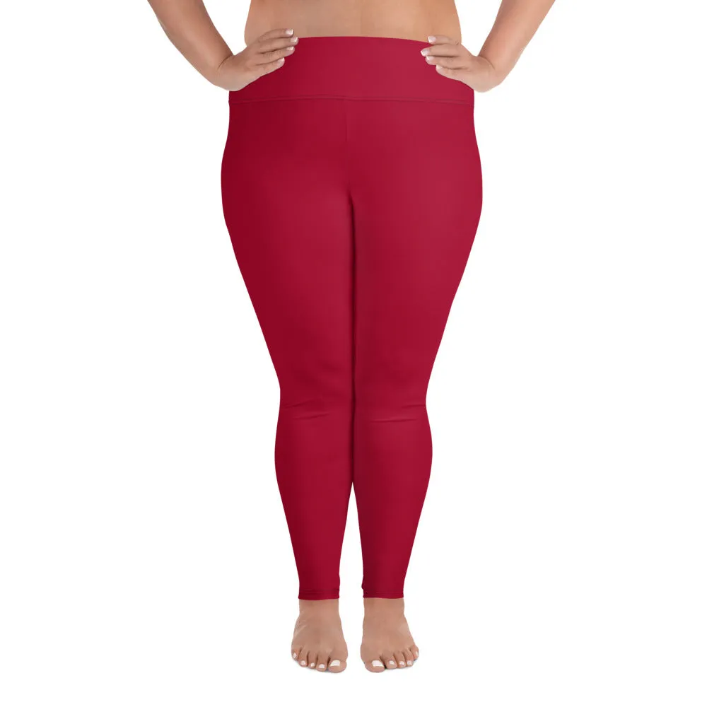 Plus Size Leggings Carmine