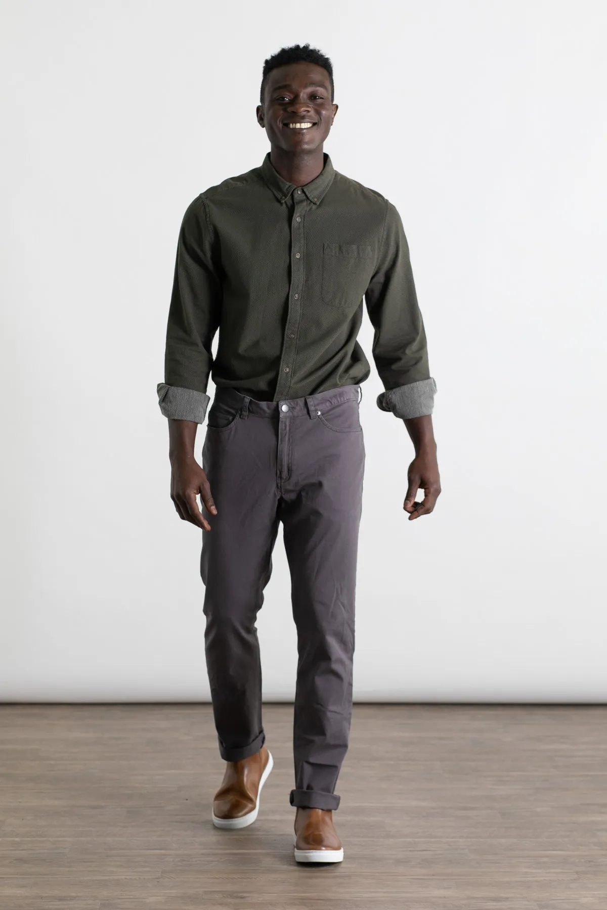 Polk Pant / Charcoal