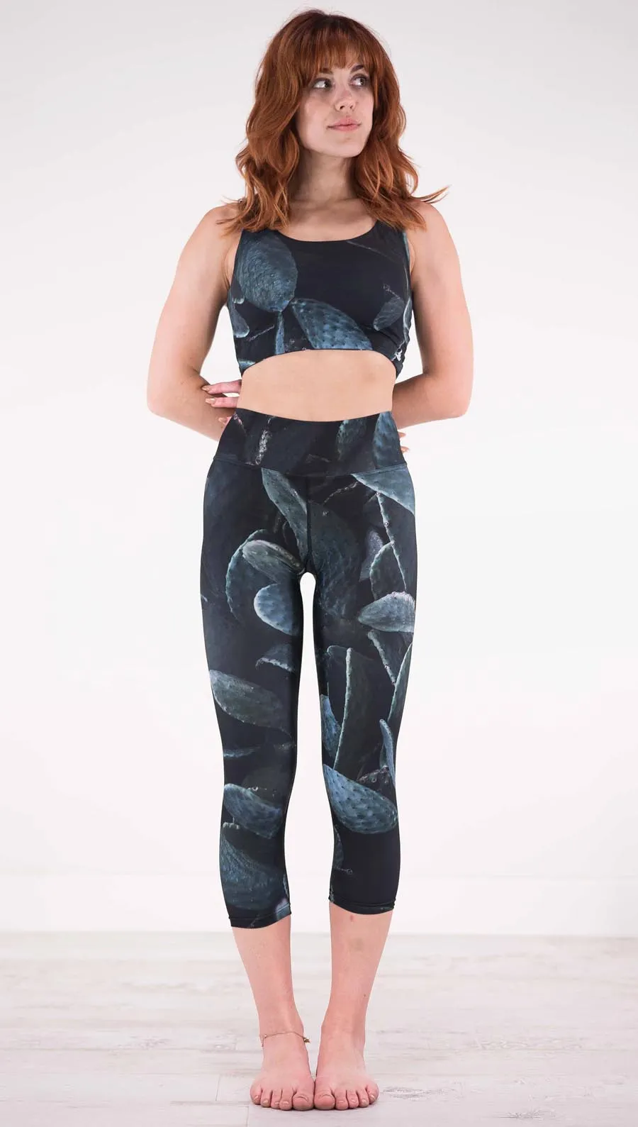 Prickly Pair - Triathlon Capri Leggings