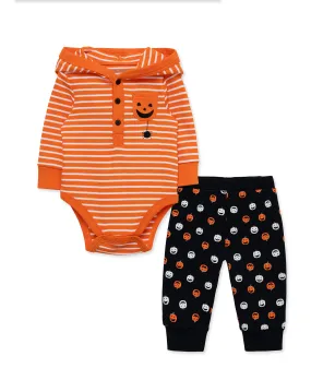 Pumpkin Bodysuit & Pant Set