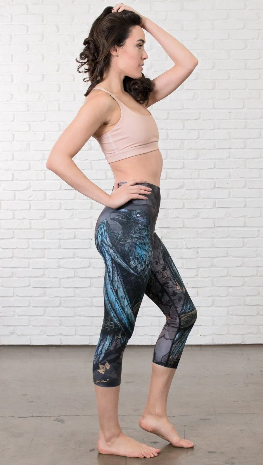 Raven - Triathlon Capri Leggings