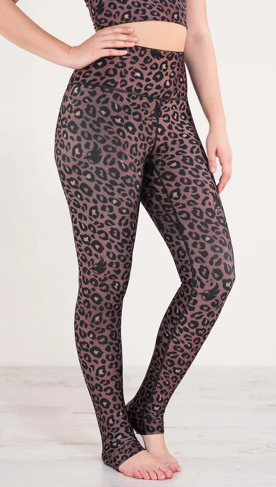 Red Leopard - Reversible Leggings