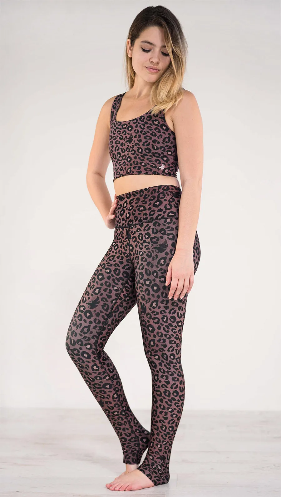 Red Leopard - Reversible Leggings