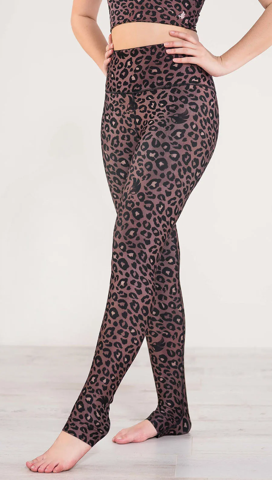 Red Leopard - Reversible Leggings