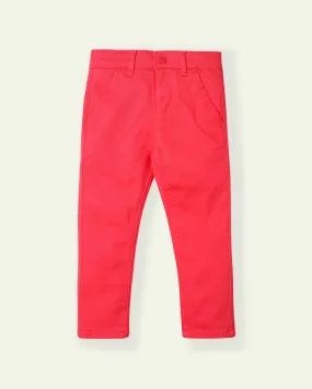 Red Twill Pants