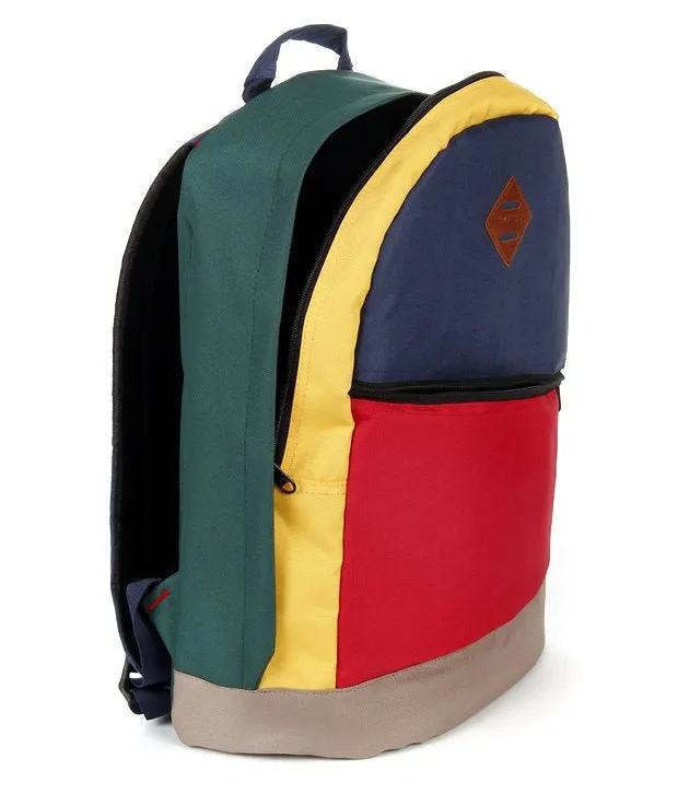 RL Smart Multi Colour Laptop Haversack