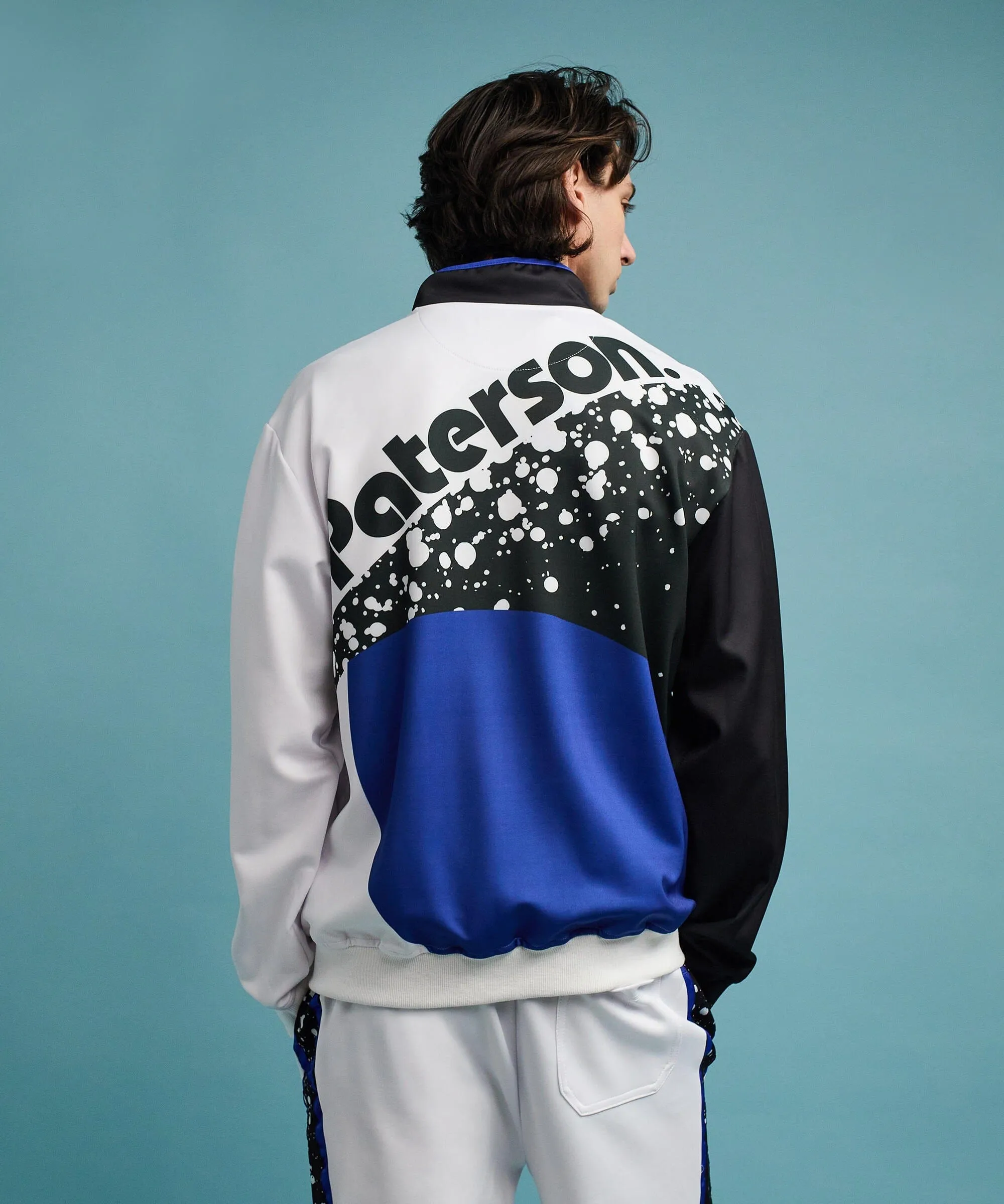 Roddick Track Jacket - White/Royal