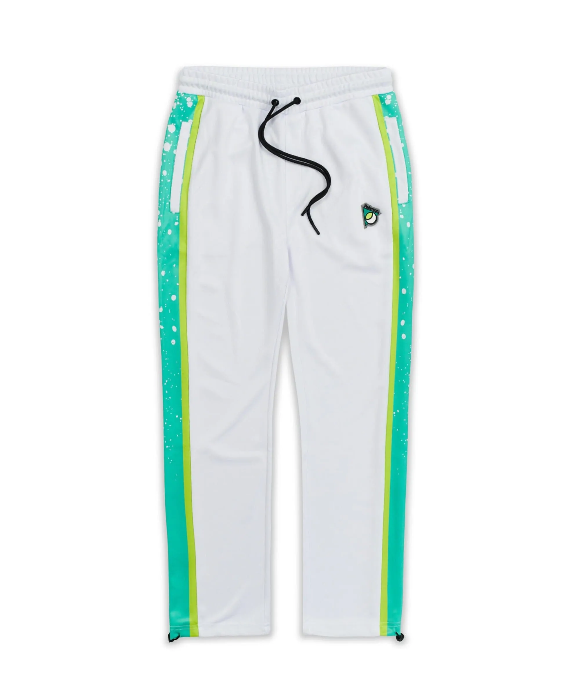 Roddick Track Pants - White/Neon