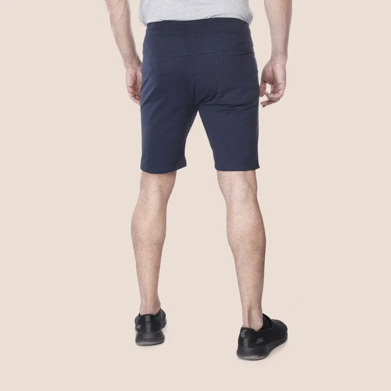 Slim Fit Jogging Short - Navy