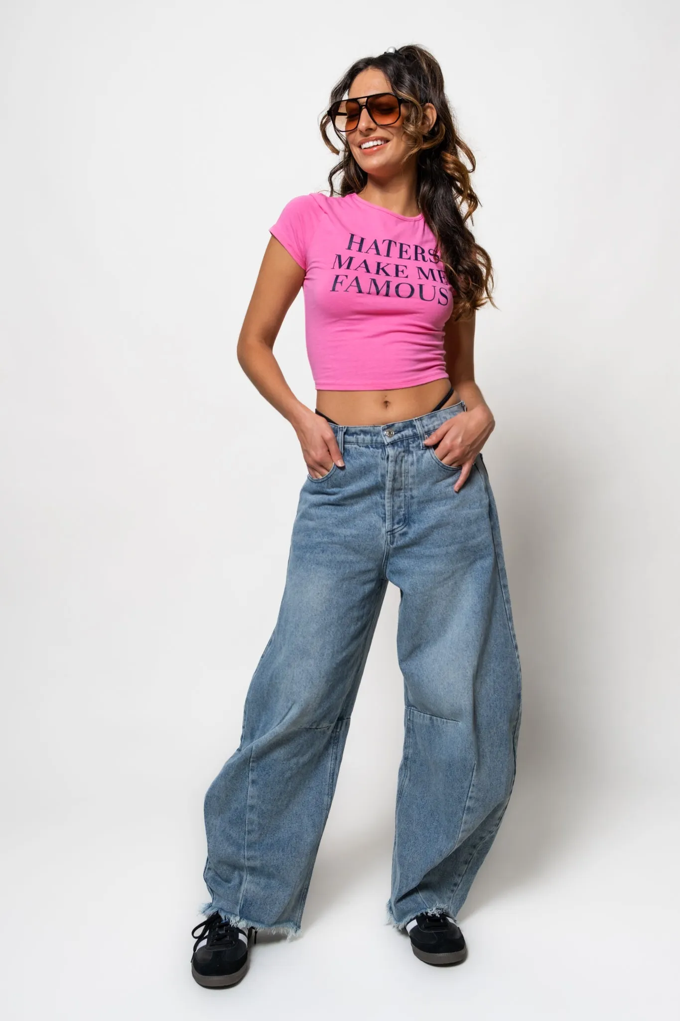 Stanley Barrel Leg Jeans