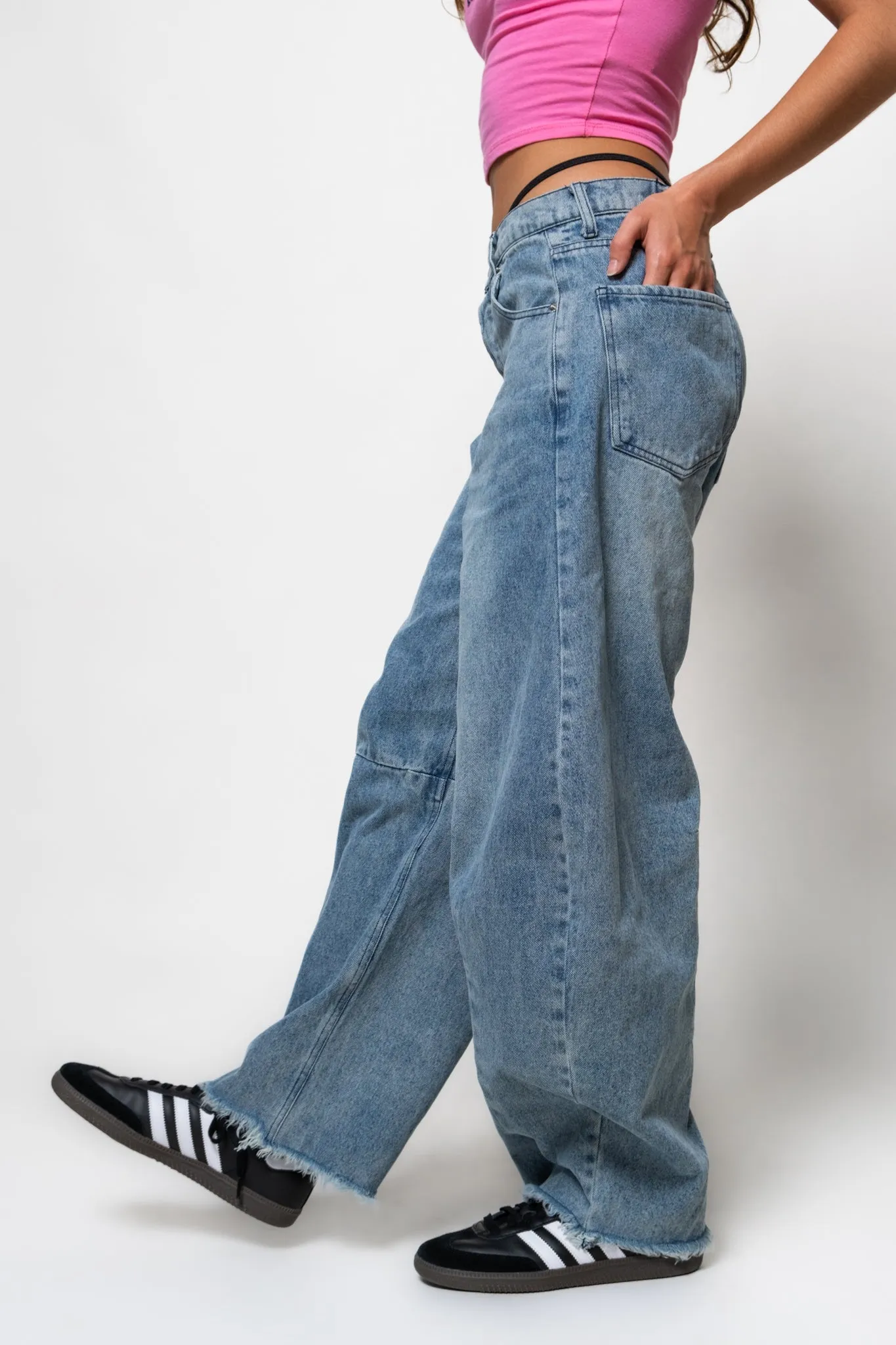 Stanley Barrel Leg Jeans