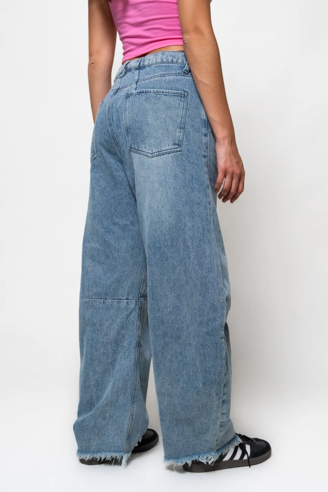 Stanley Barrel Leg Jeans