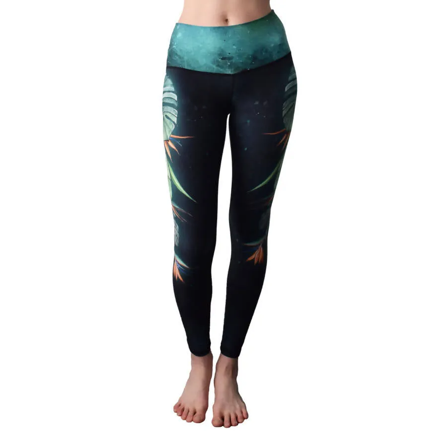 Strelitzia Yoga Leggings