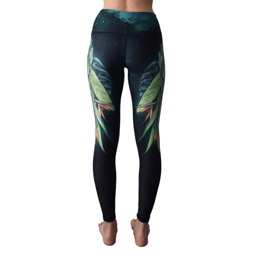 Strelitzia Yoga Leggings