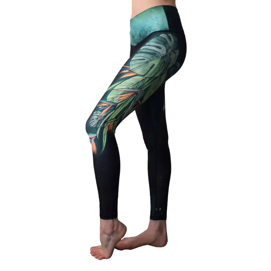 Strelitzia Yoga Leggings