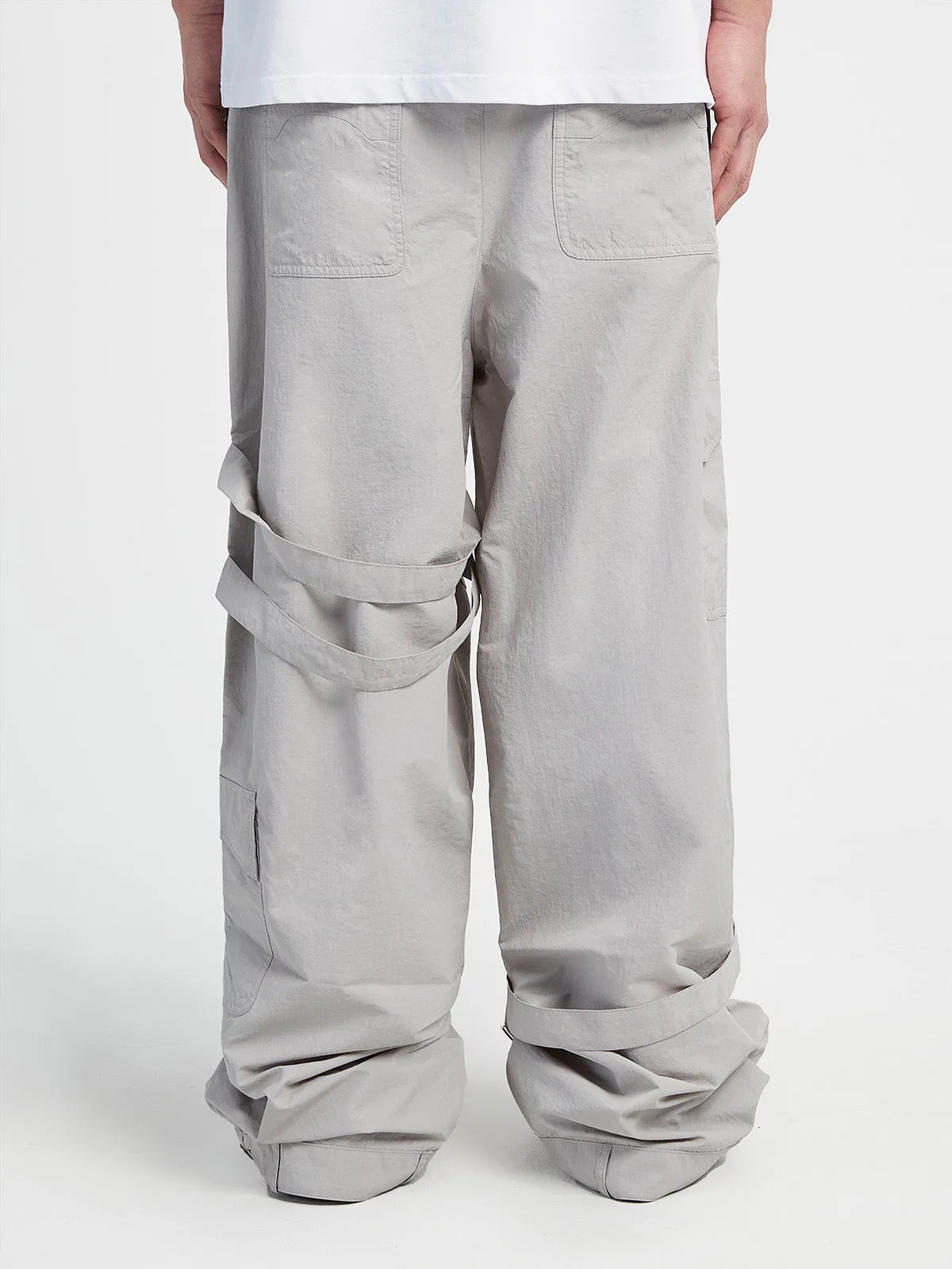 TECH CARGO PANTS - GREY