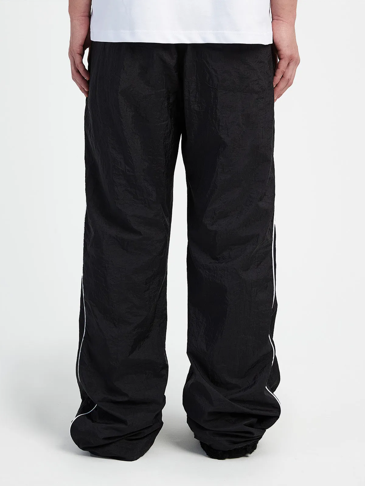 TRACK PANTS - BLACK