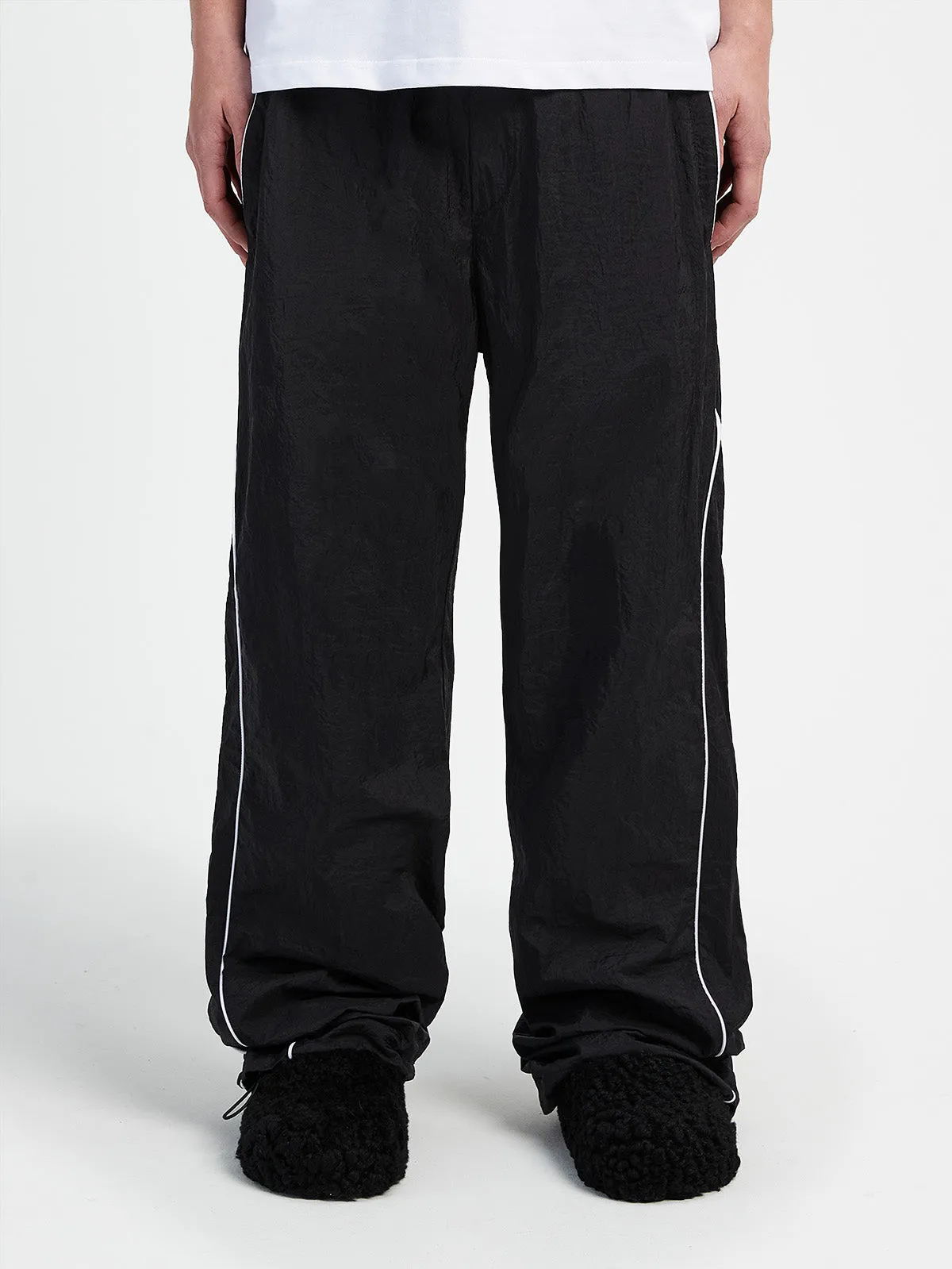 TRACK PANTS - BLACK