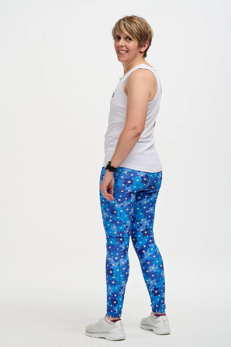 Unisex Leggings | Forget Me Not