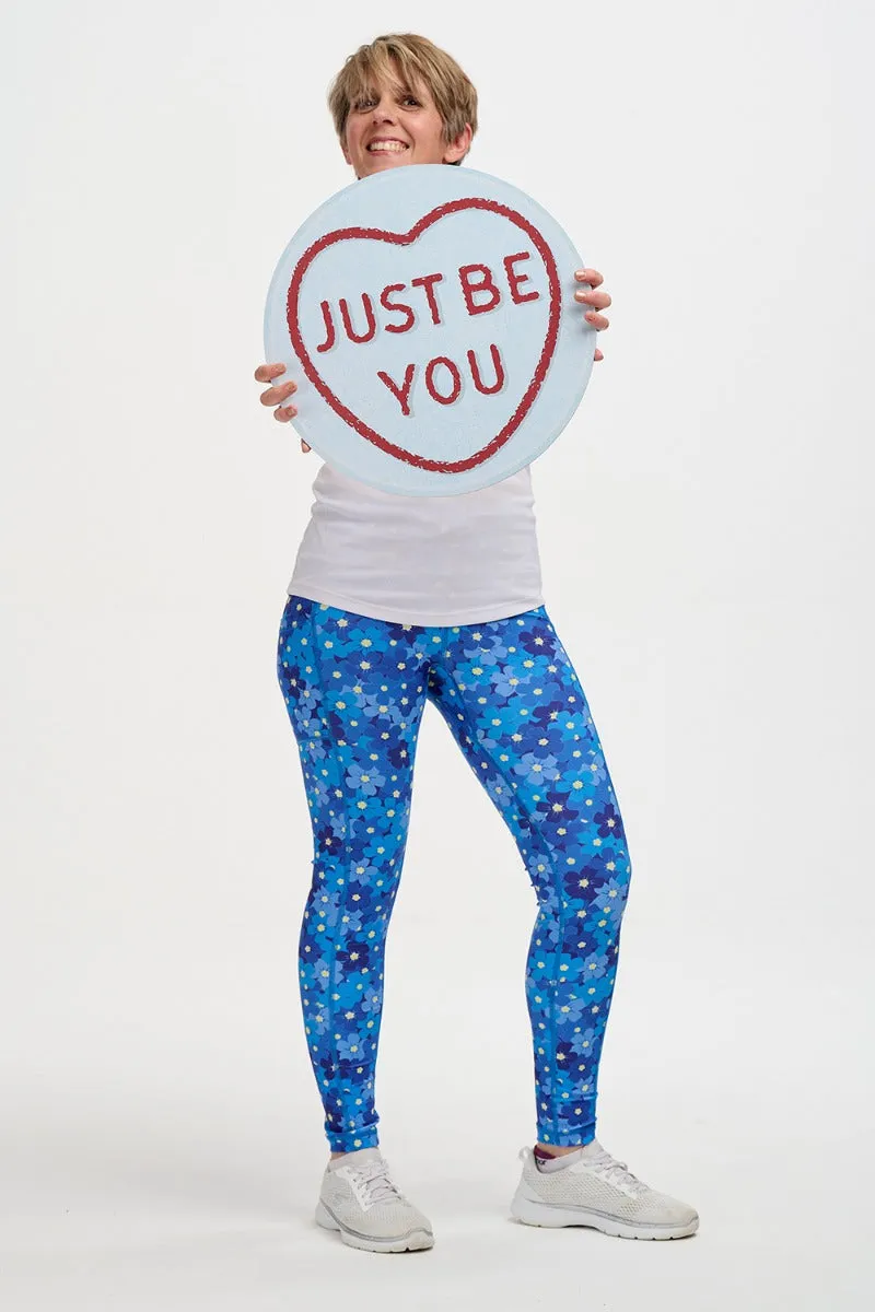 Unisex Leggings | Forget Me Not