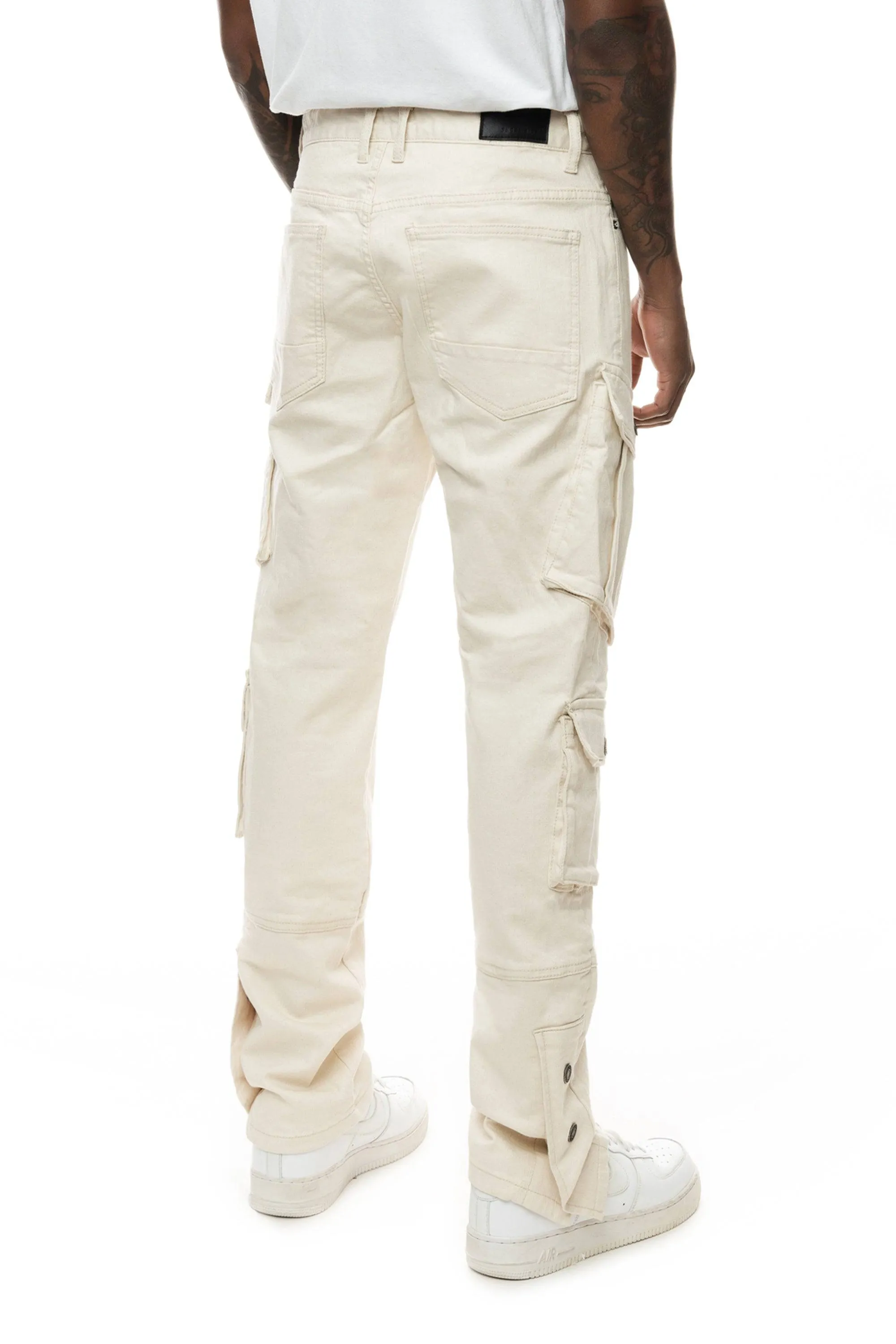 Utility Cargo Pants - Latte