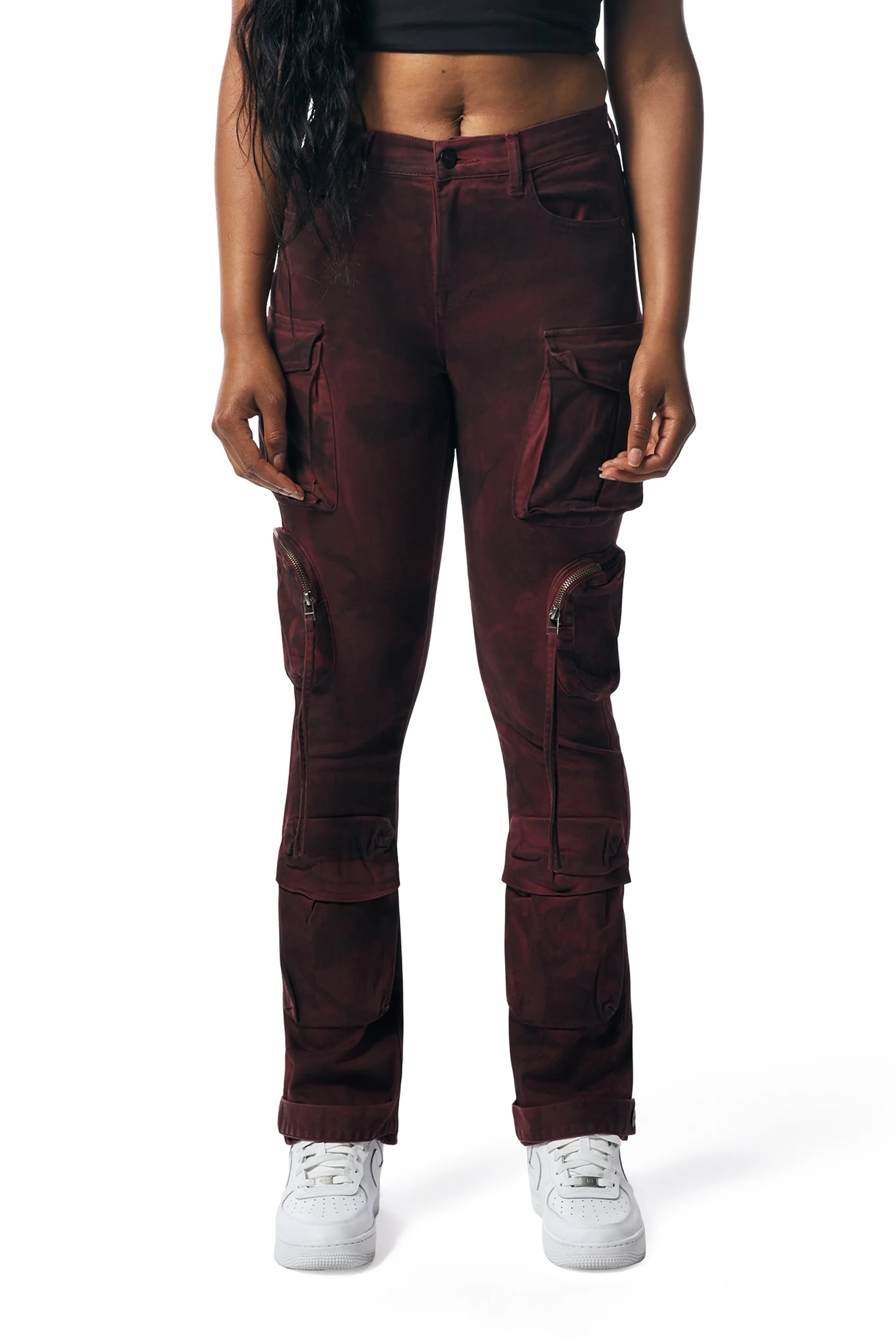 Utility Cargo Pants - Rhubarb