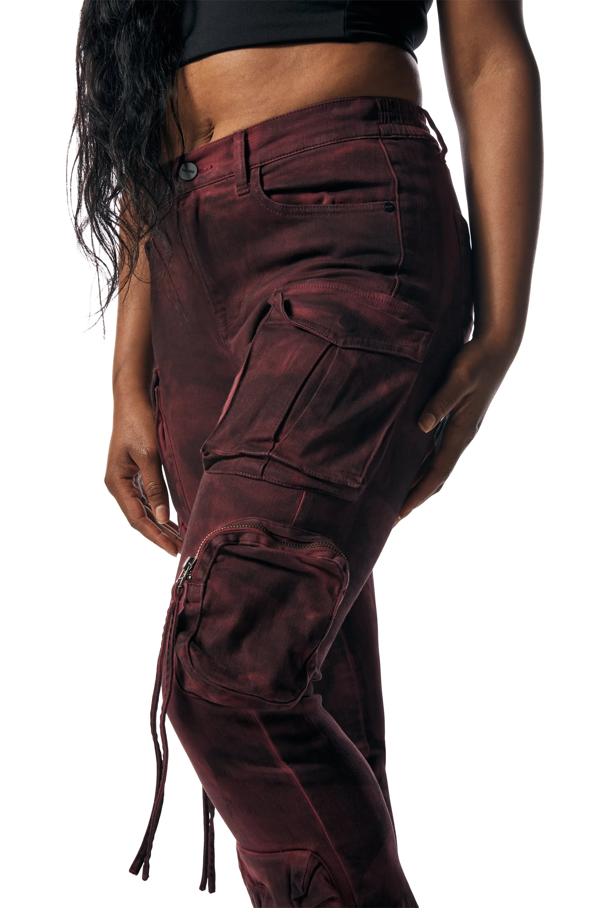 Utility Cargo Pants - Rhubarb