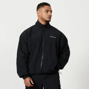 Black Oversized Track Jacket by Vanquish: Premium Style and Comfort