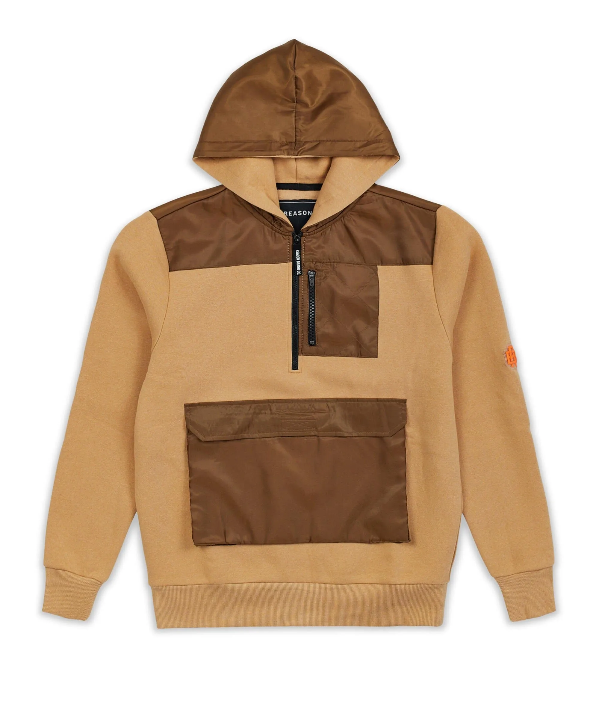 Wheaties Cargo Hoodie - Tan